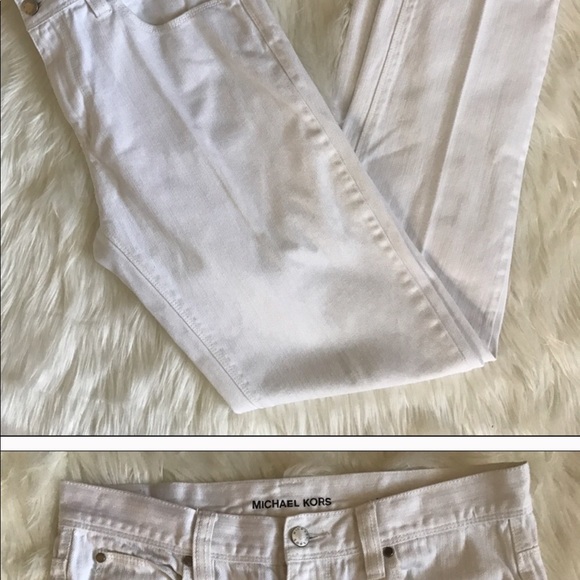 Michael Kors white jeans . 31 length - Picture 2 of 4